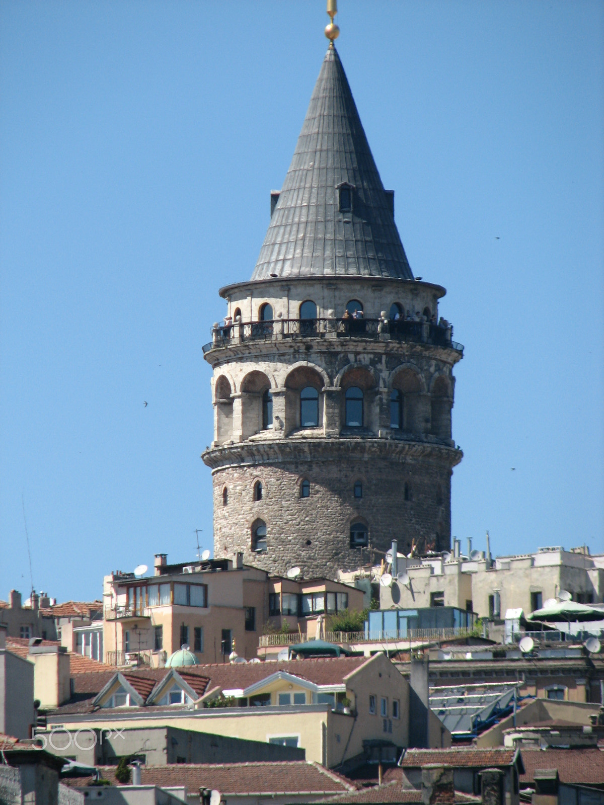 Canon POWERSHOT S2 IS sample photo. Galata tower in istanbul photography