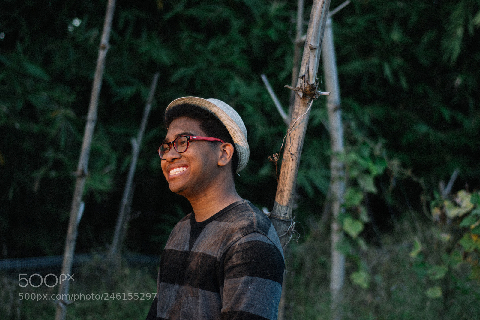 Nikon D3100 sample photo. Brown skin man smile photography