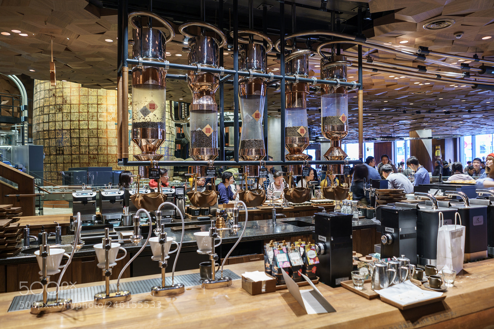 Sony a7R III sample photo. Starbucks factory story@shanghai photography