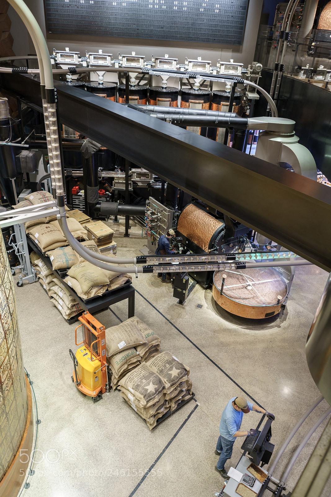 Sony a7R III sample photo. Starbucks factory story@shanghai photography