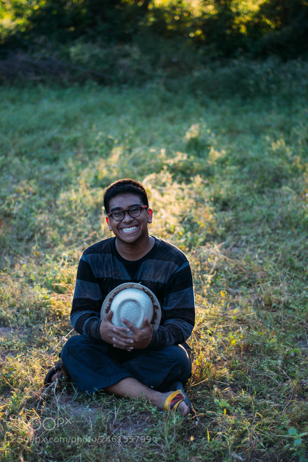 Nikon D3100 sample photo. Brown skin man smile photography