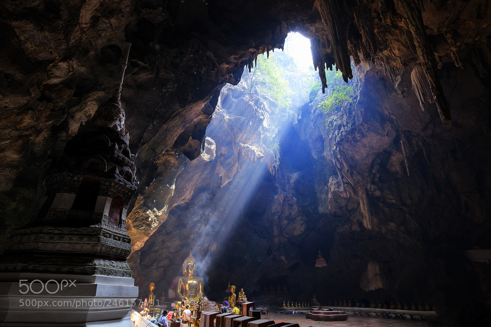 Nikon D850 sample photo. Khao luang cave, phetchaburi photography