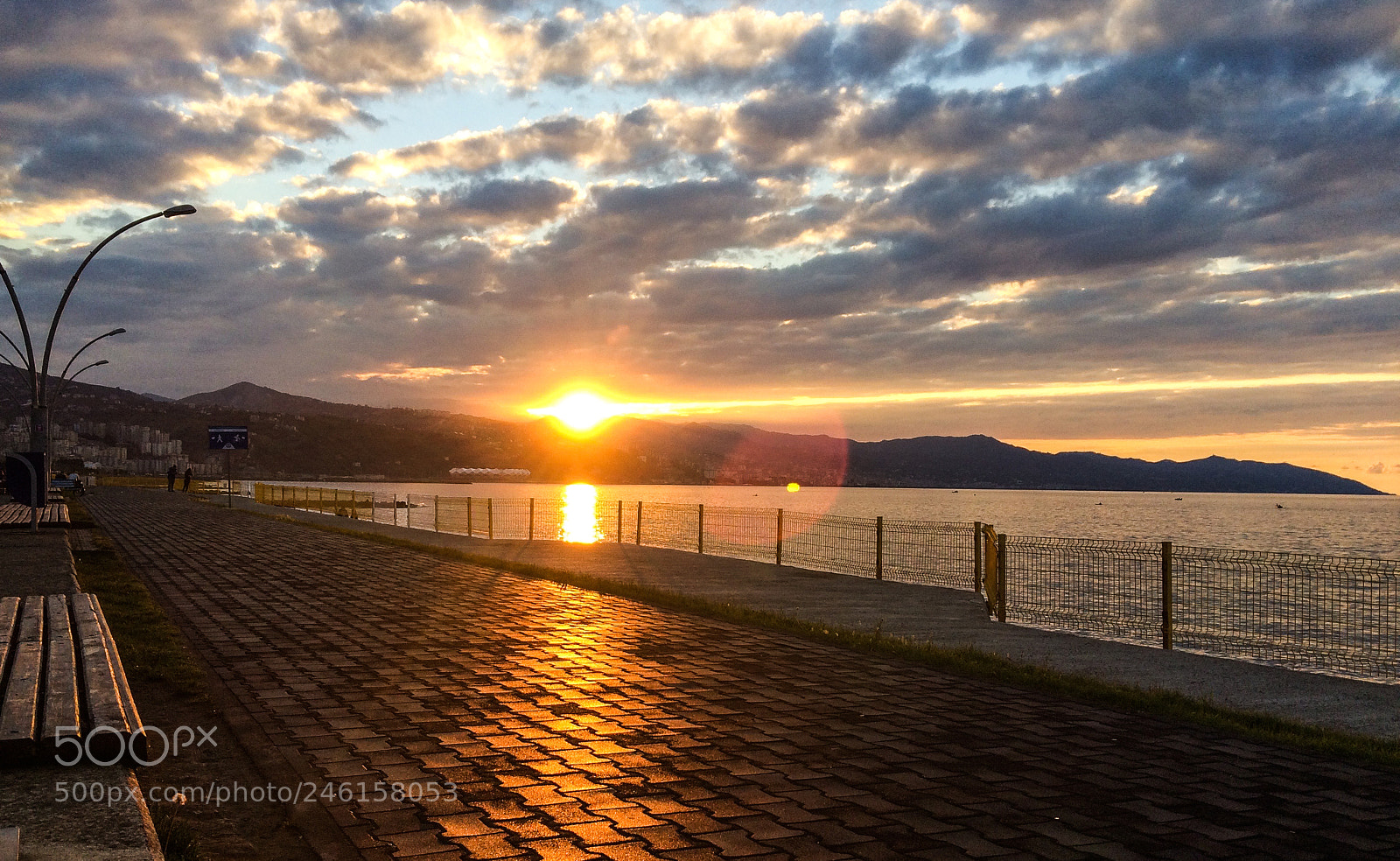Apple iPhone 5s sample photo. Sunset at trabzon photography