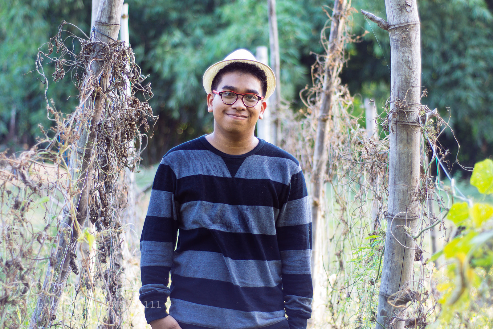 Nikon D3100 sample photo. Brown skin man smile photography