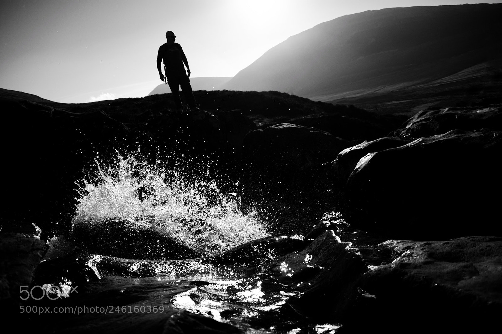 Nikon D5200 sample photo. Silhouette over the river photography