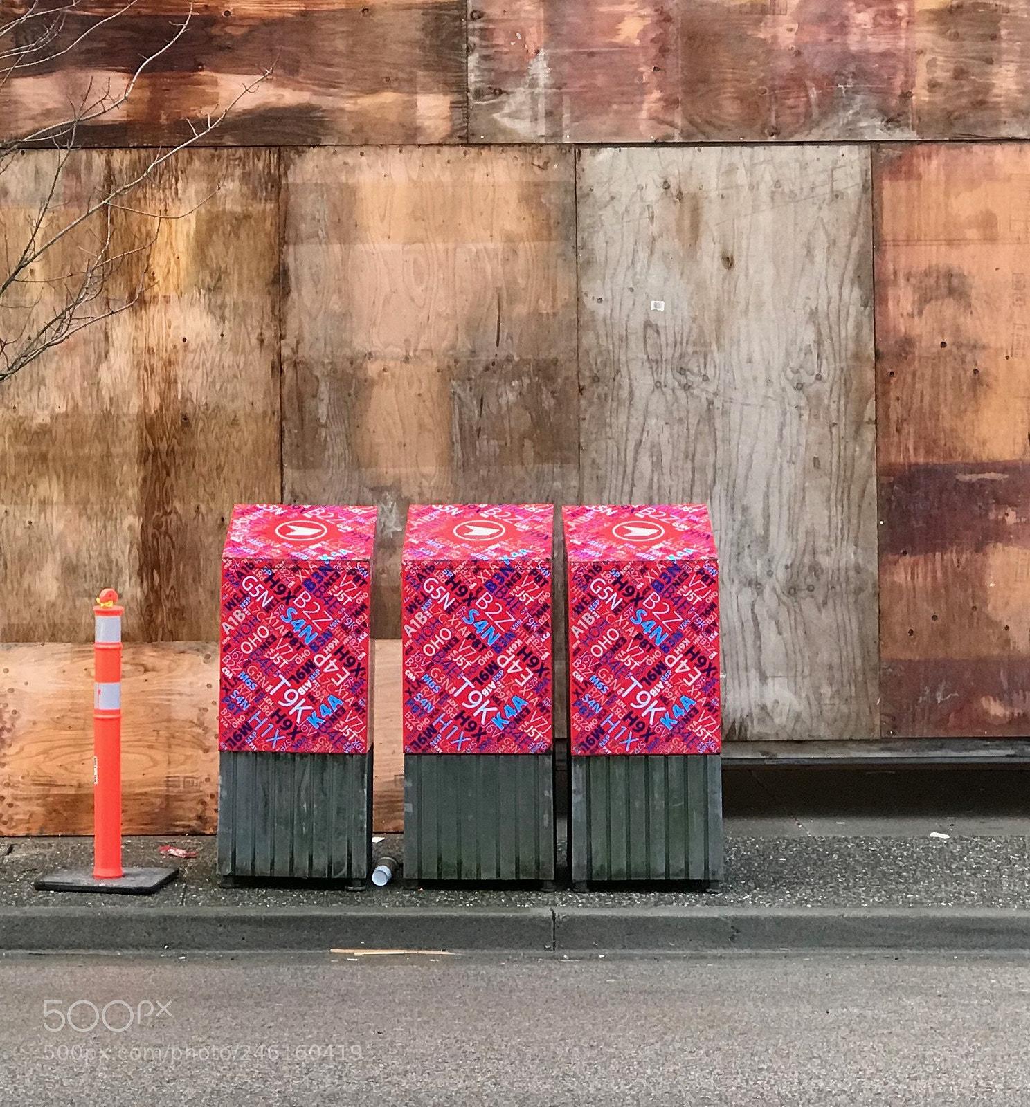 Apple iPhone 7 Plus sample photo. Mailboxes photography