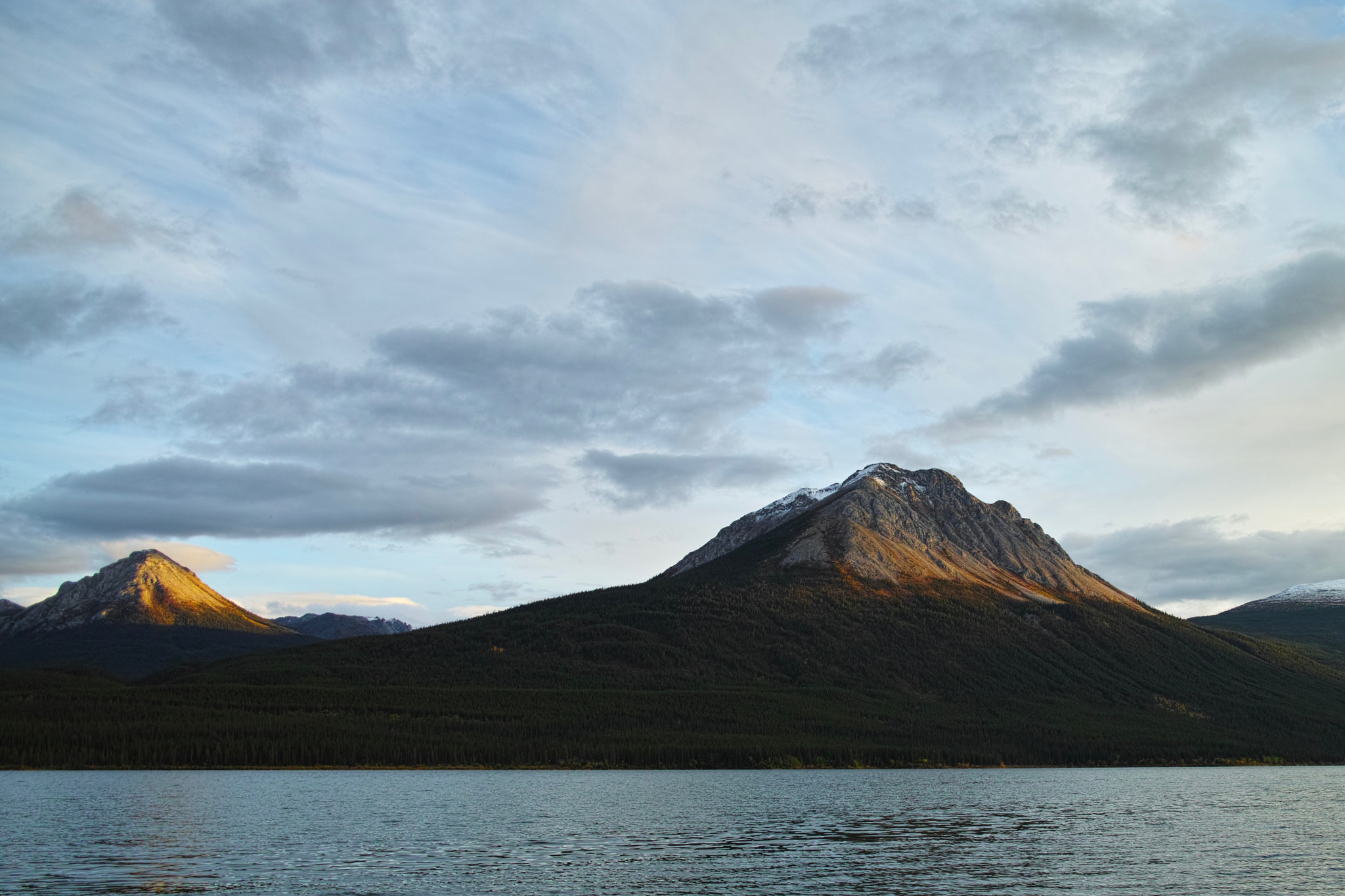 Sigma DP1 Merrill sample photo. Mountains at twilight photography