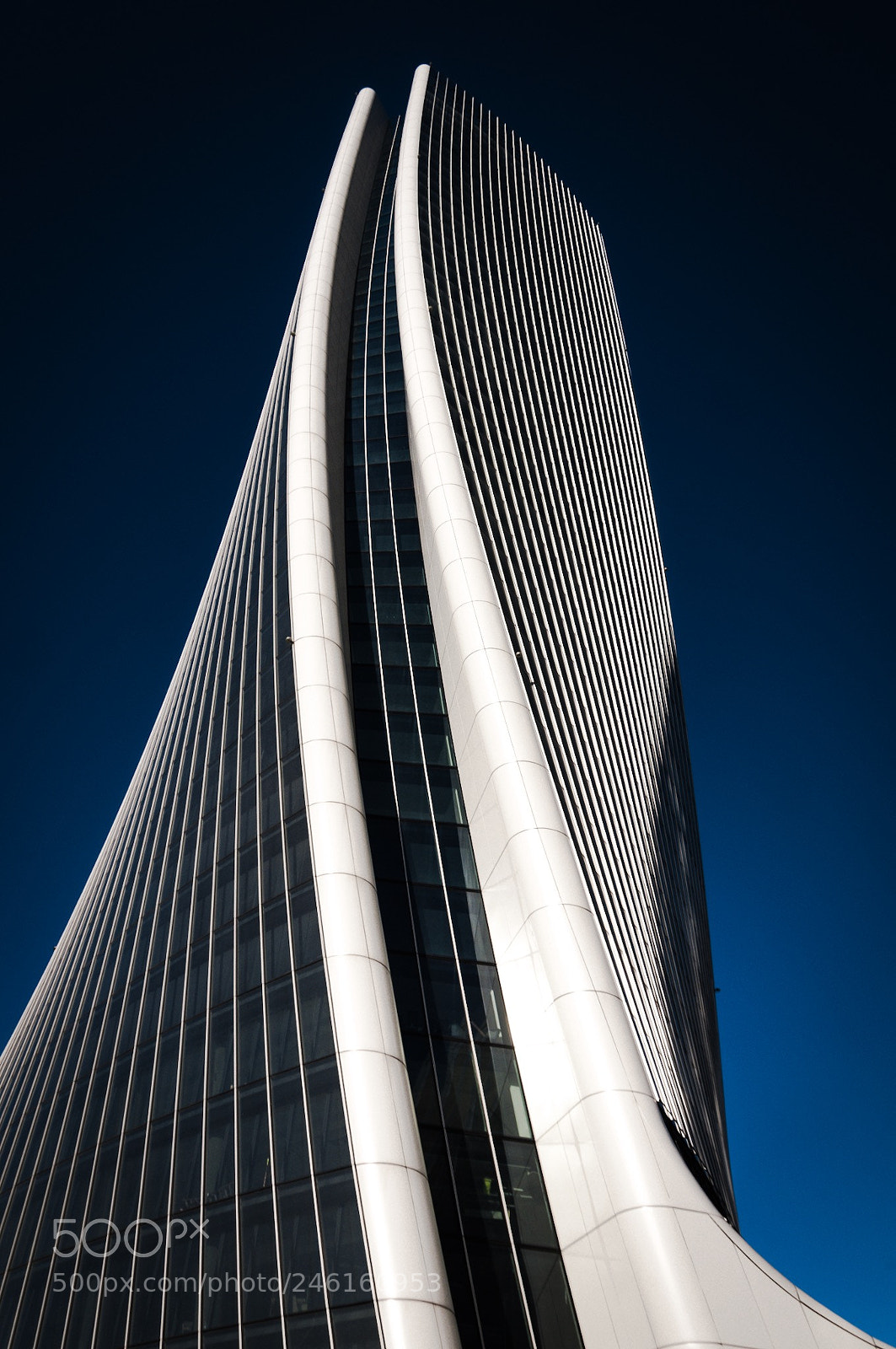Nikon D90 sample photo. Generali tower milan photography