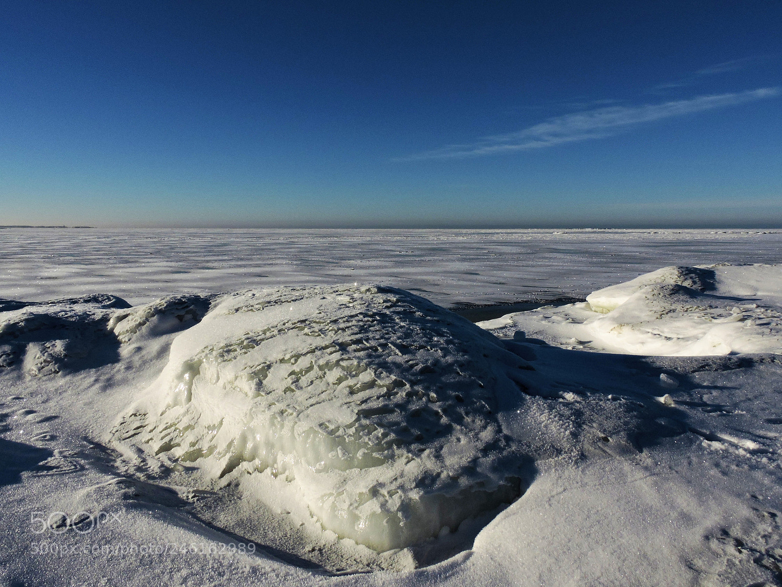 Nikon Coolpix P600 sample photo. Thick ice on the photography
