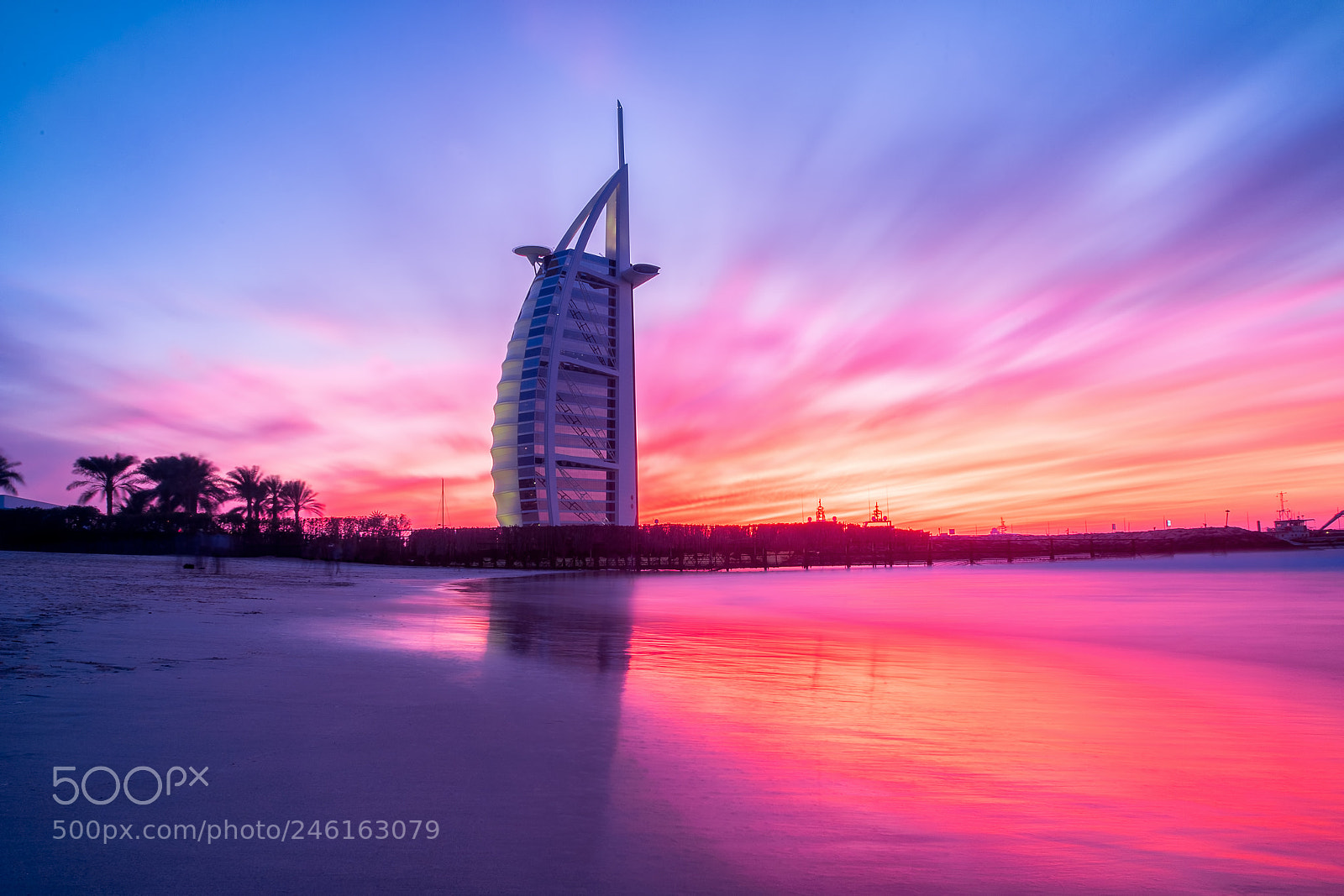 Sony a7 II sample photo. Burj alarab photography