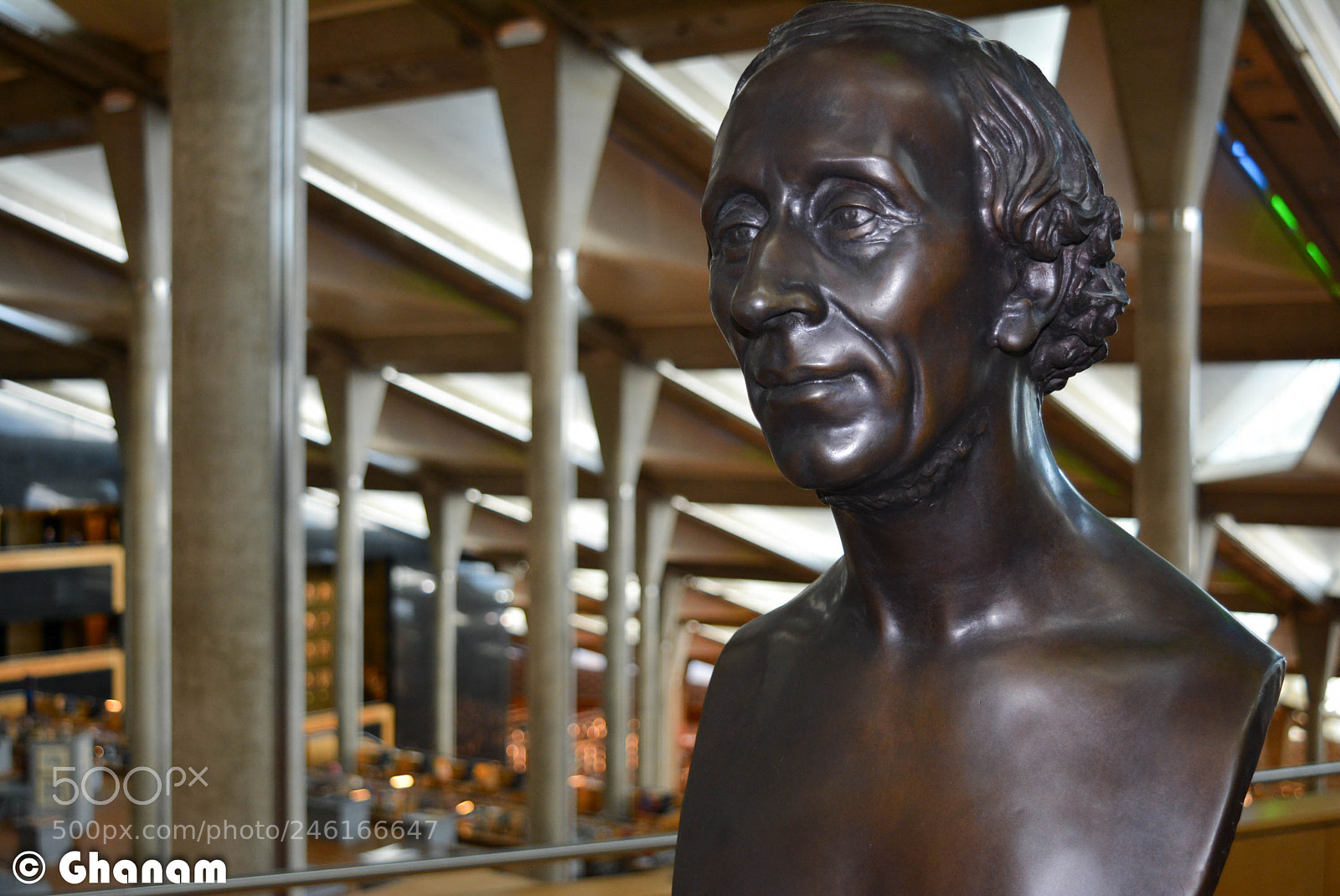 Nikon D5200 sample photo. Statue for hans christian photography