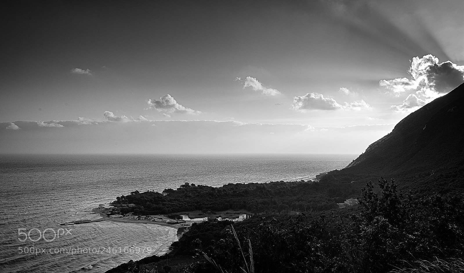 Sony a7 sample photo. Black and white bay photography