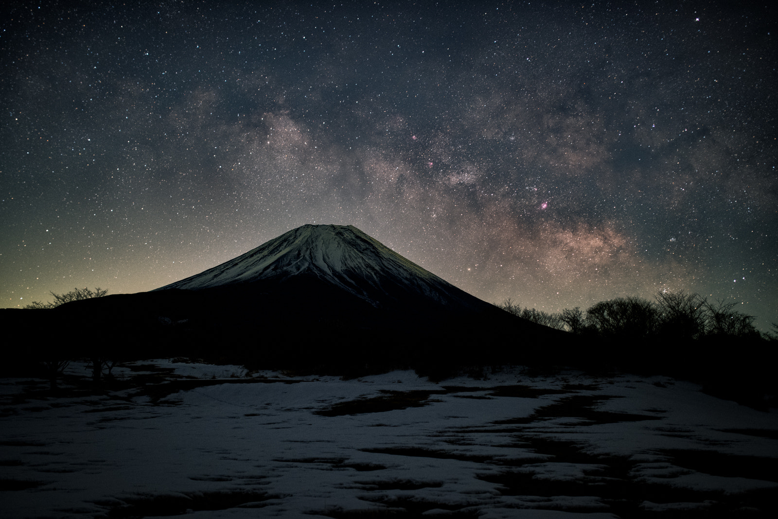 Nikon D810A sample photo. Mt. fuji and the milky way photography