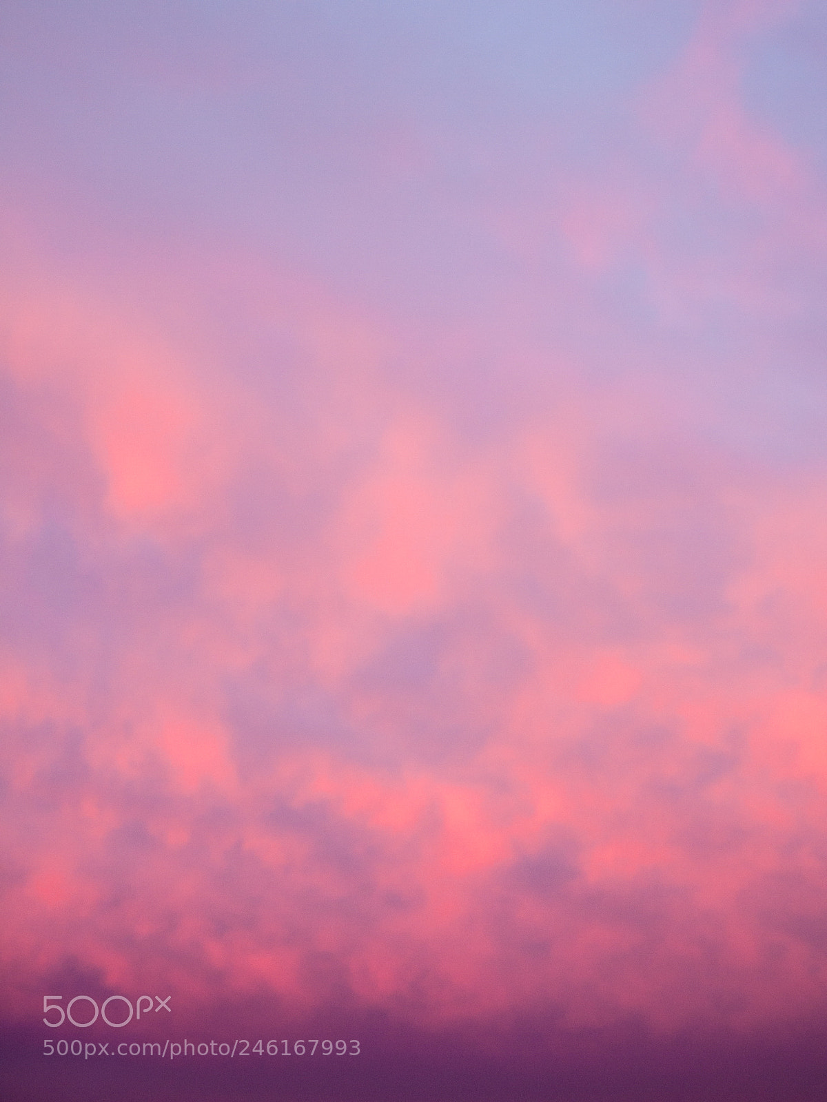 Panasonic Lumix DMC-G1 sample photo. Pink clouds photography