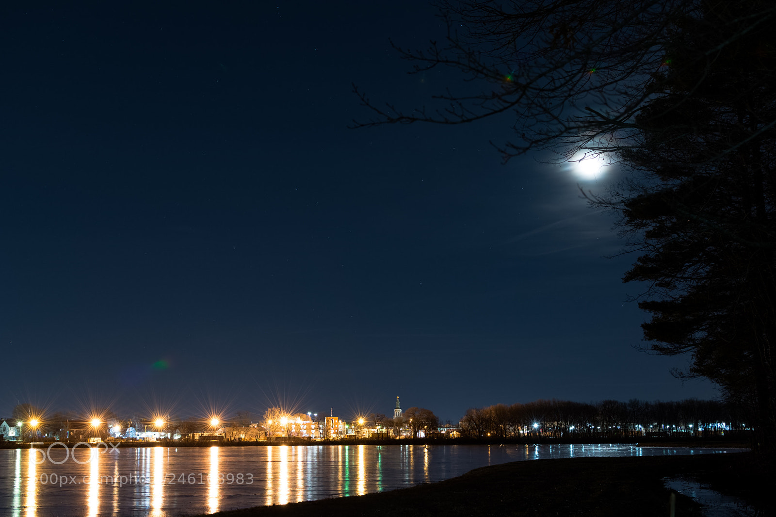 Nikon D7100 sample photo. Frozen reflection under the photography