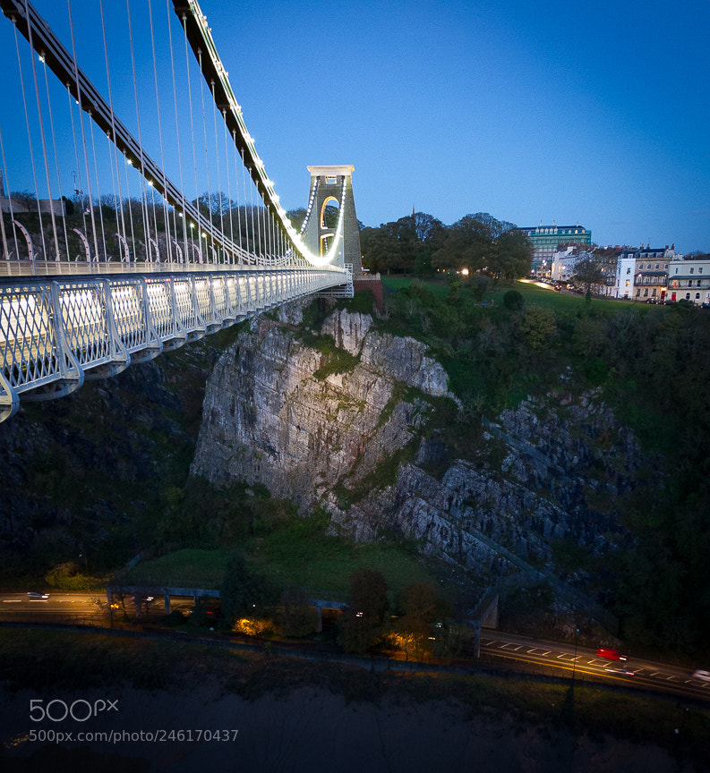 Canon EOS 7D sample photo. Clifton suspension bridge, bristol photography