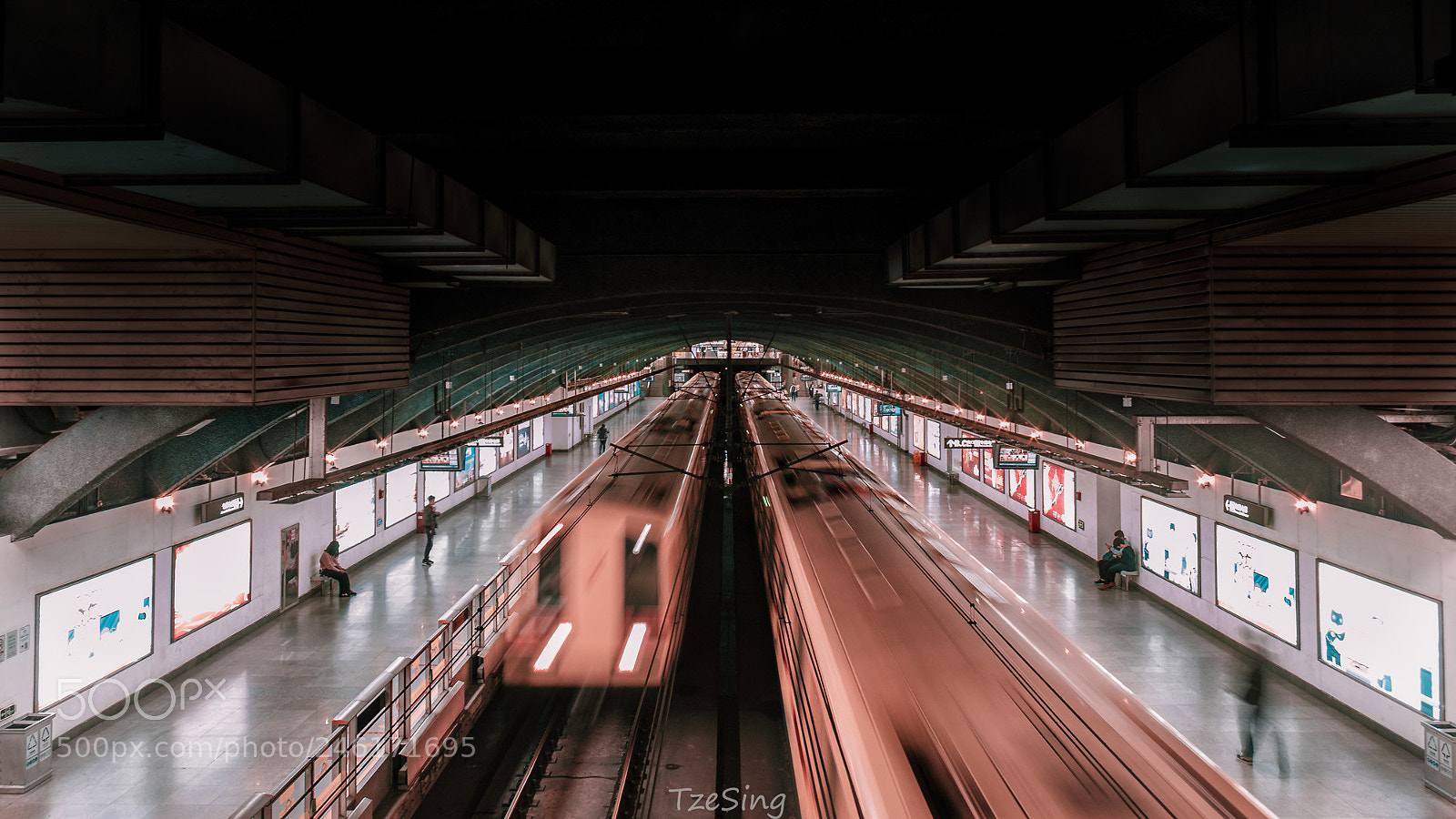 Pentax K-50 sample photo. Underground photography