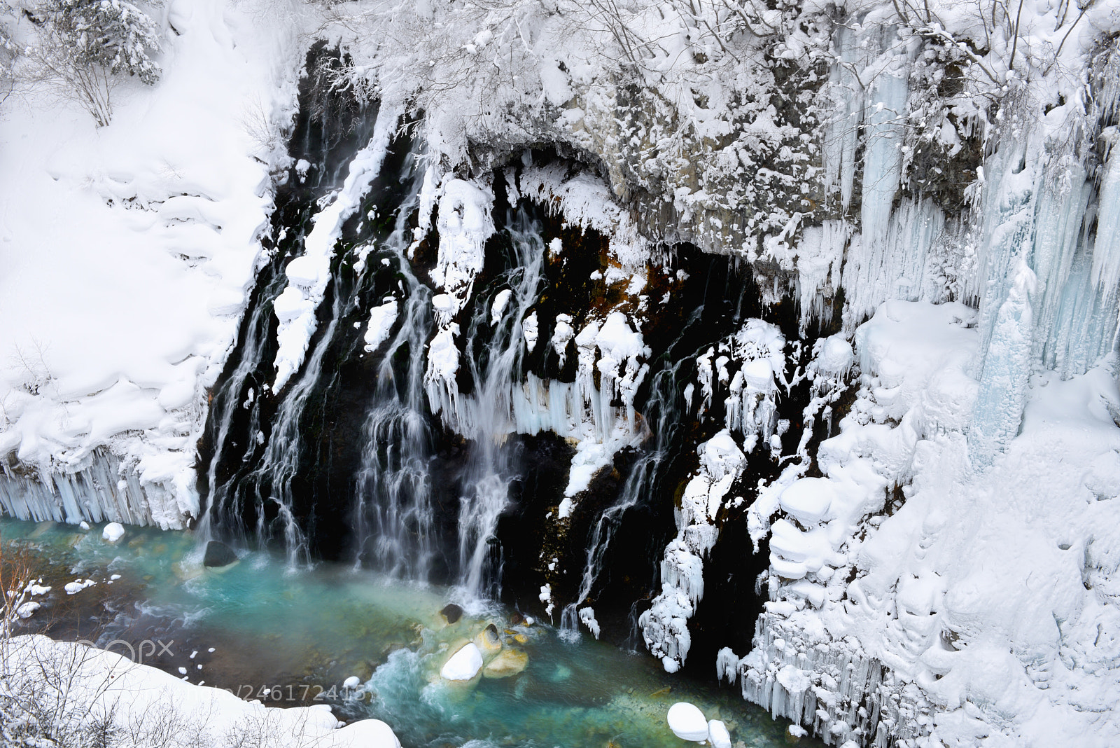 Nikon D810 sample photo. Beautiful shirahige waterfall in photography