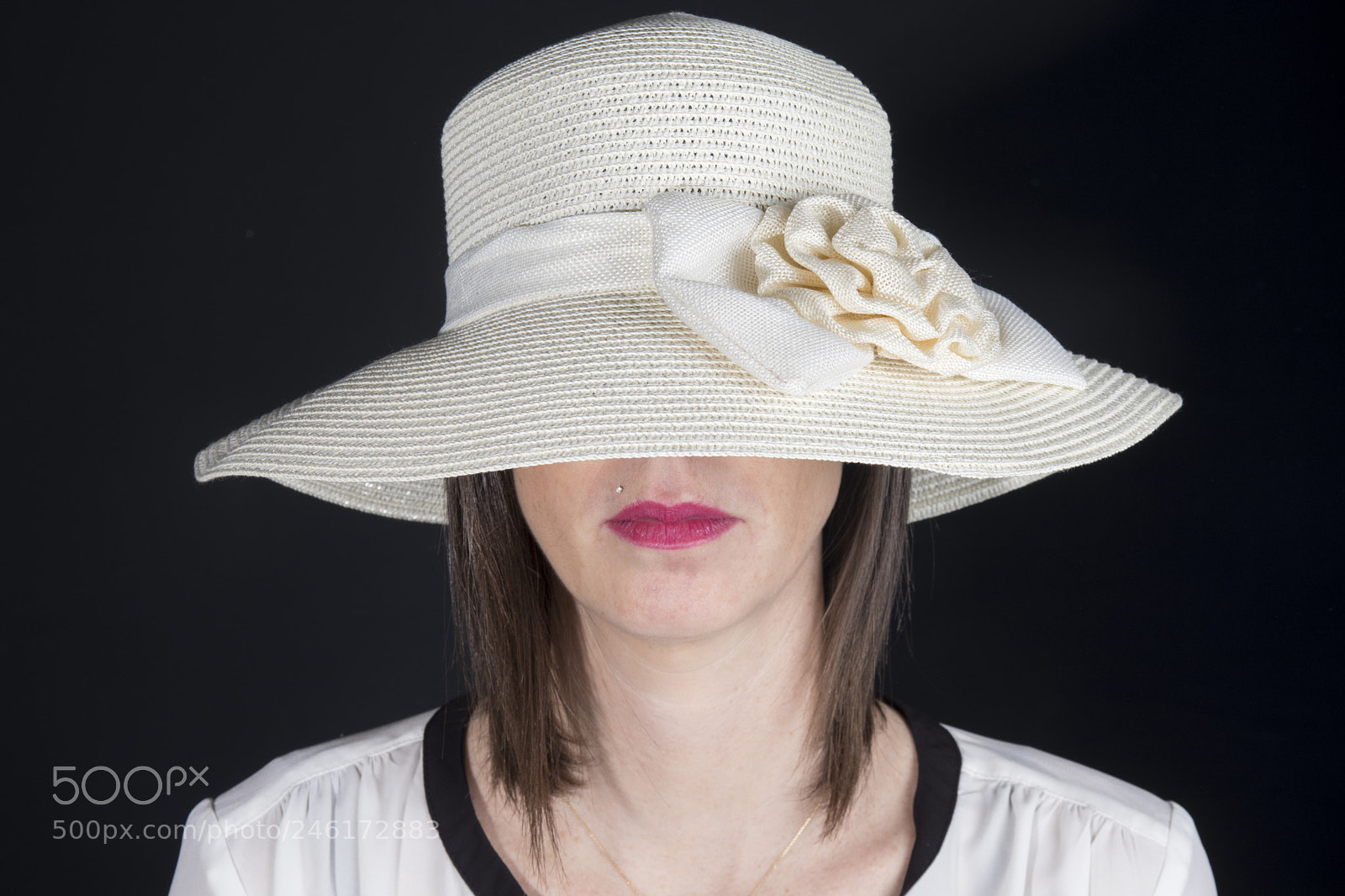 Canon EOS 77D (EOS 9000D / EOS 770D) sample photo. La dame au chapeau photography