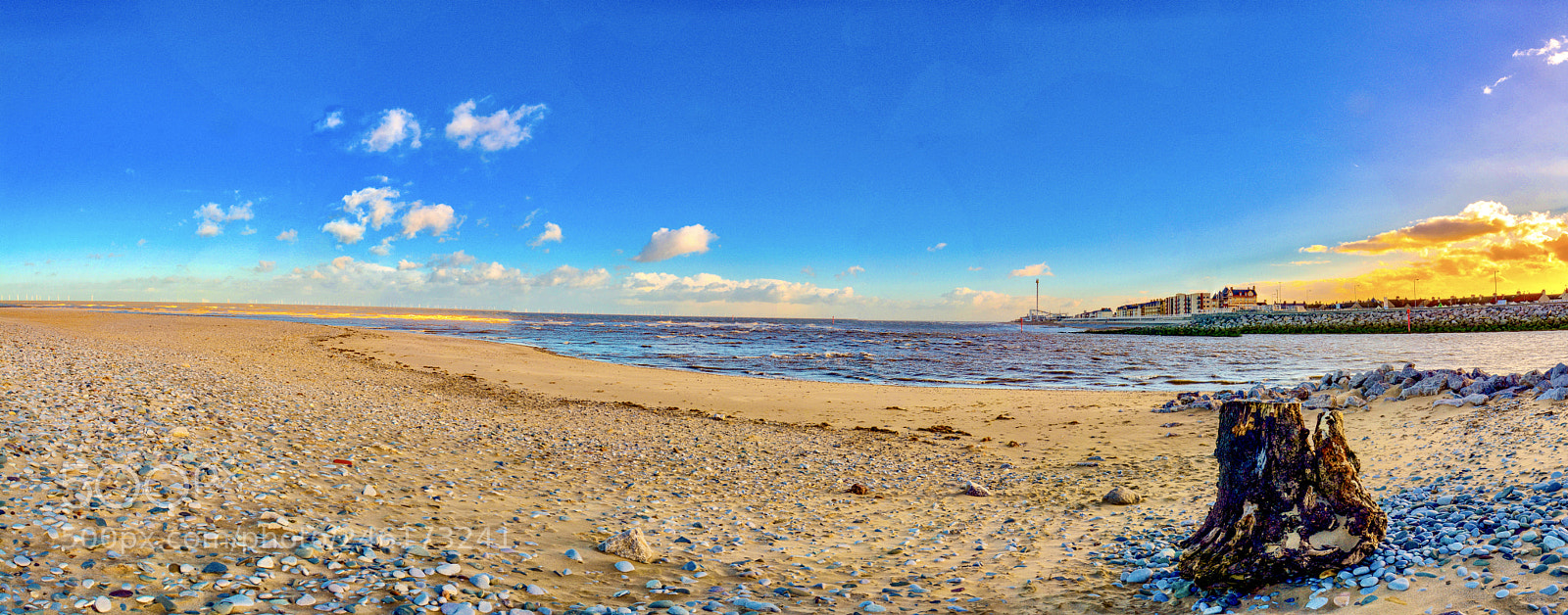 Nikon D5200 sample photo. Rhyl panorama photography