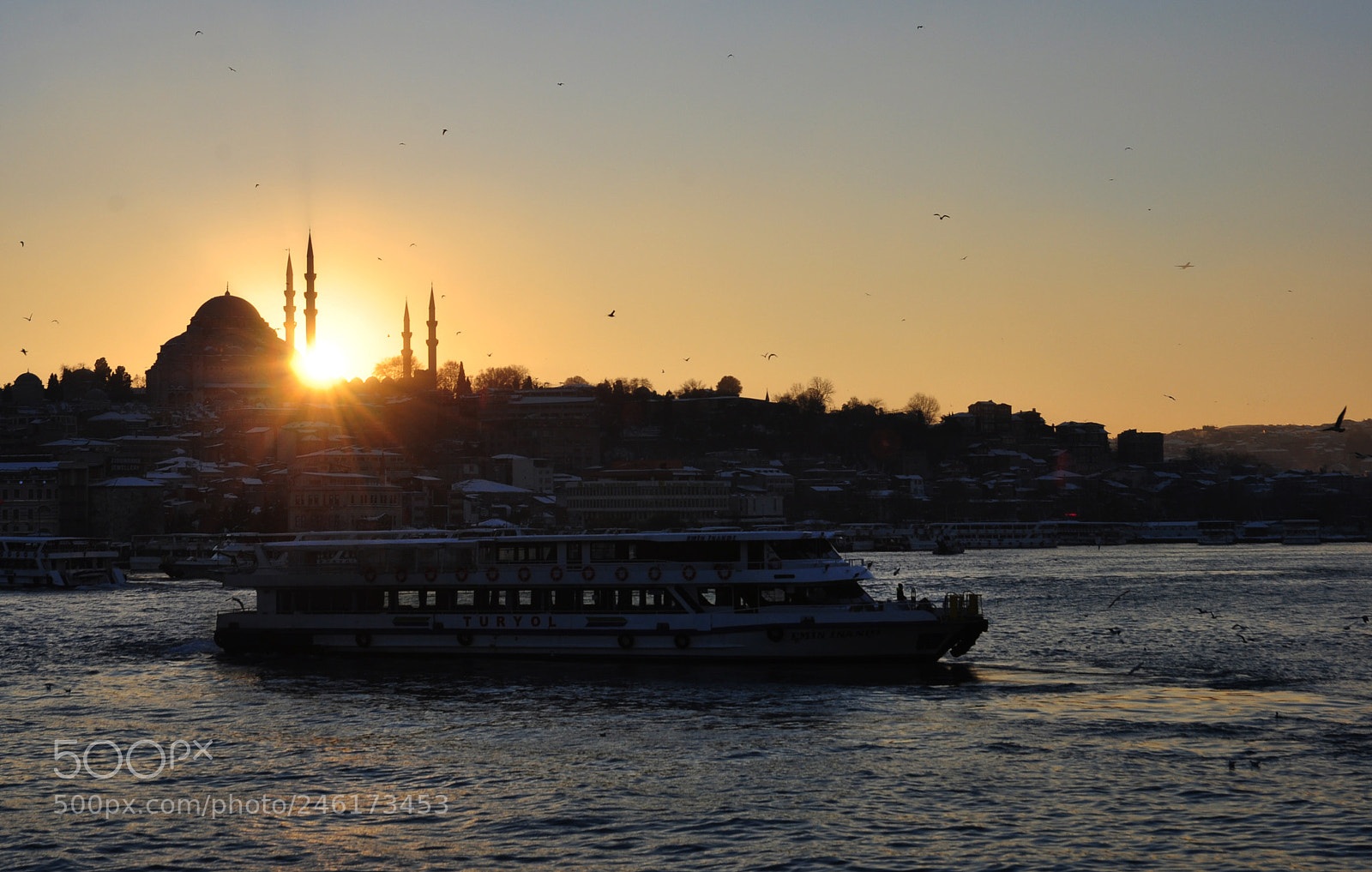 Nikon D90 sample photo. Istanbul's sunset photography