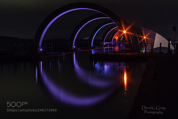 Canon EOS 60D sample photo. The falkirk wheel at photography