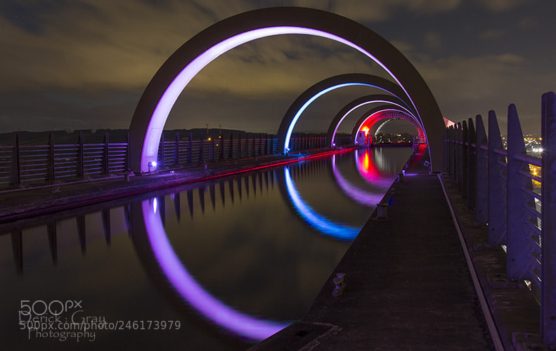 Canon EOS 60D sample photo. The falkirk wheel at photography