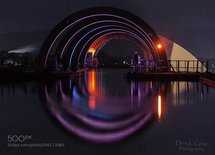 Canon EOS 60D sample photo. Thye falkirk wheel at photography