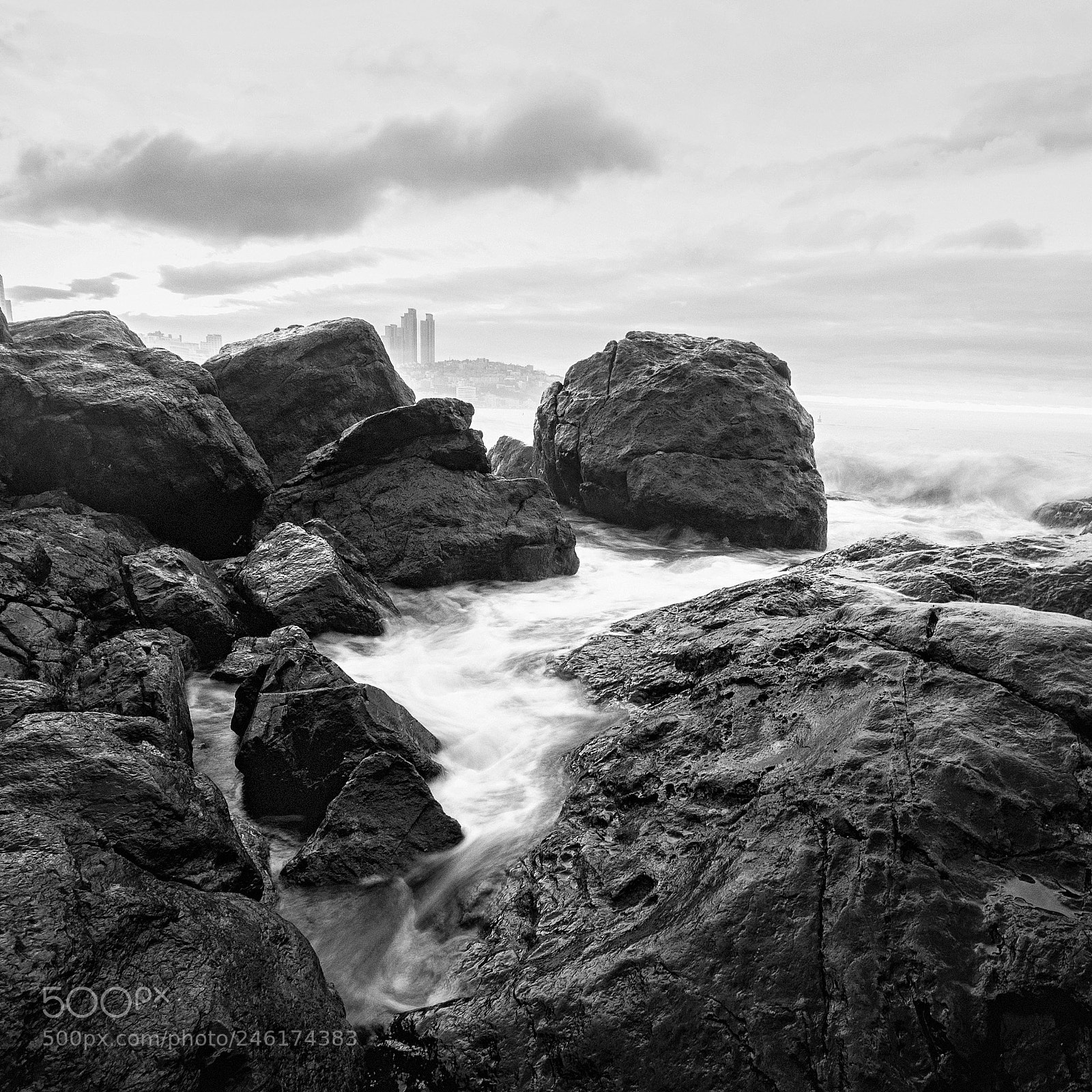 Nikon D700 sample photo. Stones and water photography