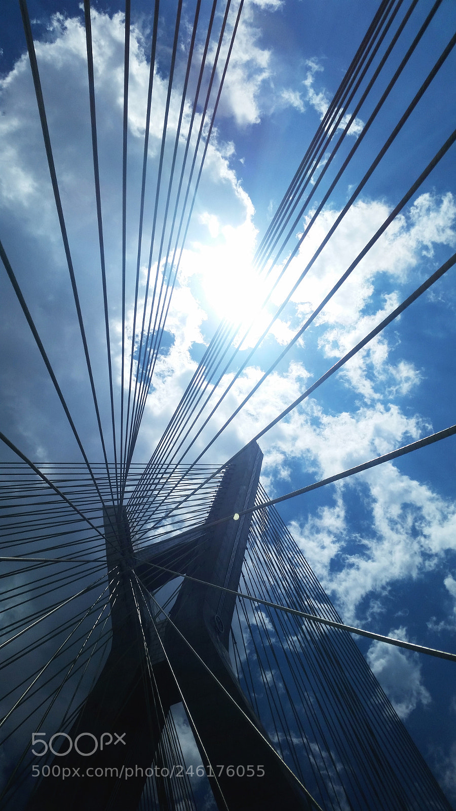 Samsung Galaxy S5 sample photo. Ranimiro cable stayed bridge photography