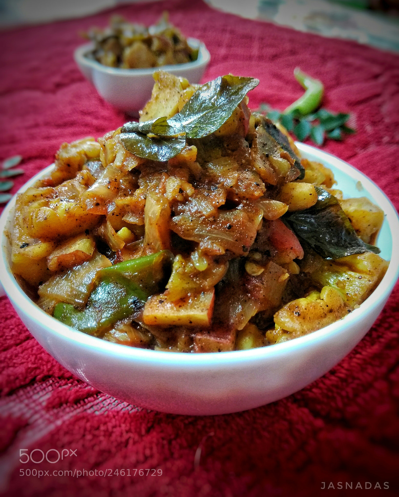 Xiaomi Redmi Note 4 sample photo. Pavakka roast (bitter gourd)  photography