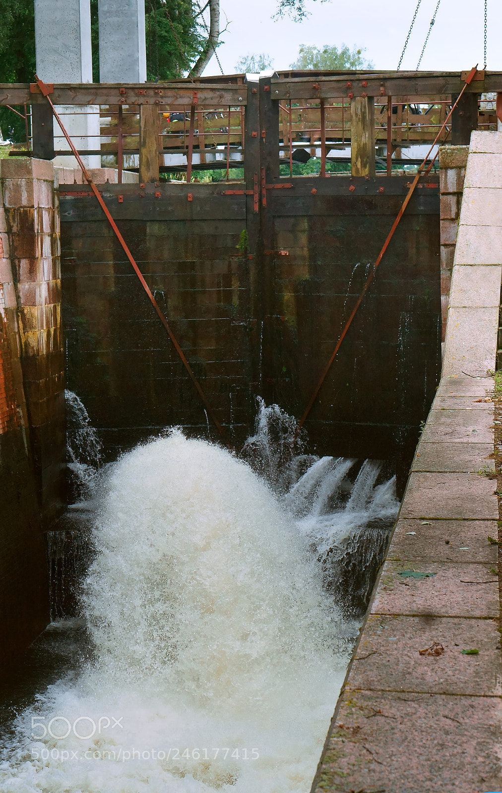 Sony Alpha NEX-3N sample photo. Hydraulic gateway, gateway controller photography