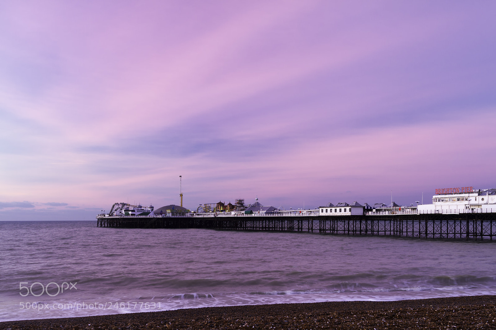 Canon EOS 7D sample photo. Brighton pier under a photography