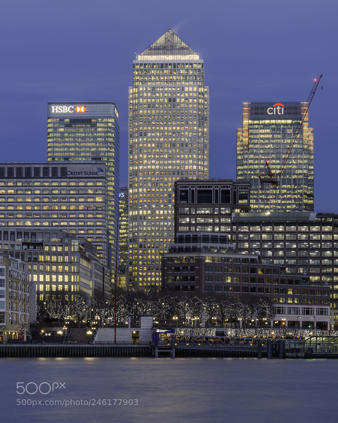 Canon EOS 7D sample photo. Canary wharf in blue photography