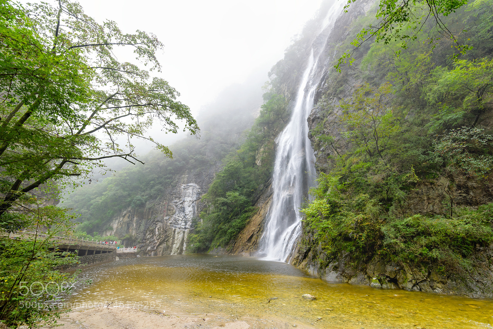 Nikon D810 sample photo. Waterfall photography