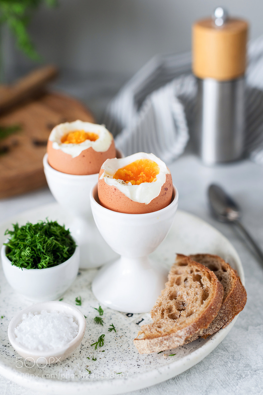 Nikon D810 sample photo. Soft boiled eggs and photography