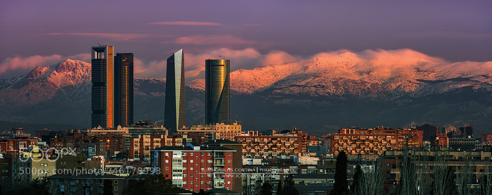 Nikon D7100 sample photo. Panoramica de madrid con photography