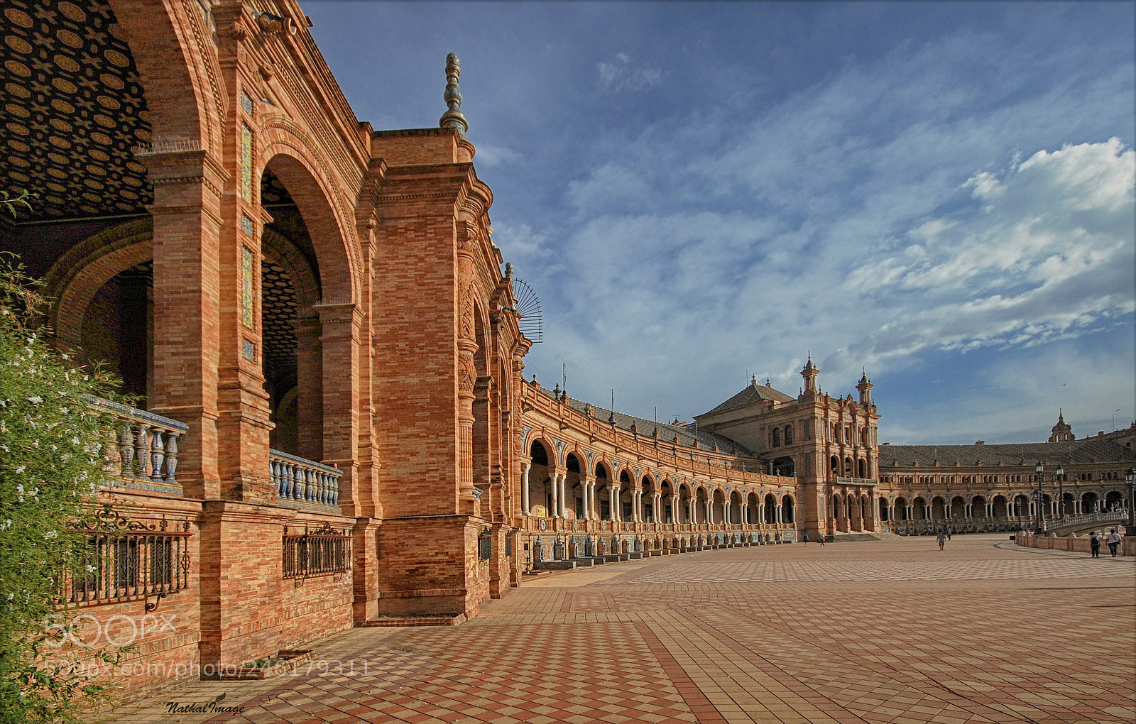 Nikon D80 sample photo. Plaza de españa photography