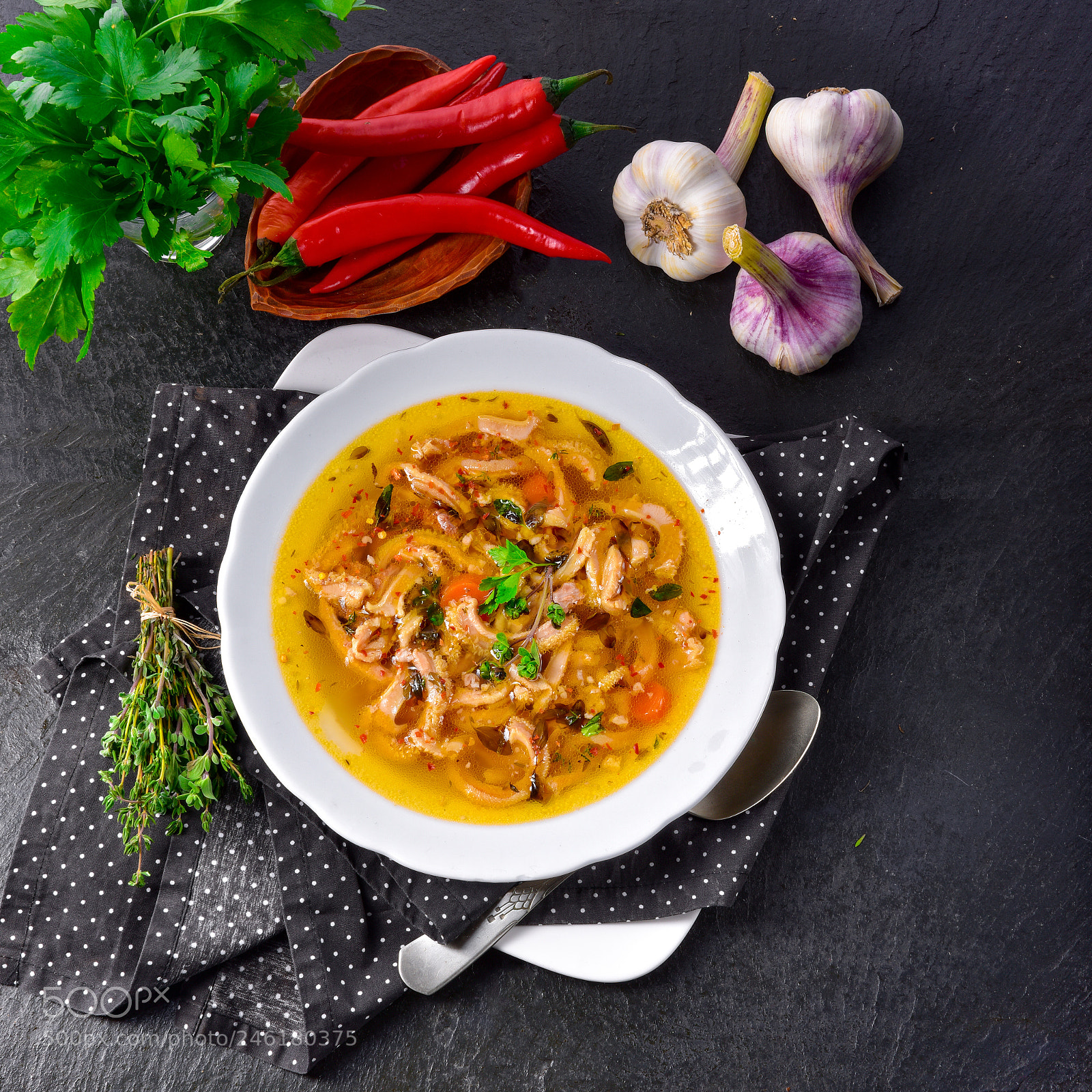 Nikon D810 sample photo. Tasty polish flaczki photography