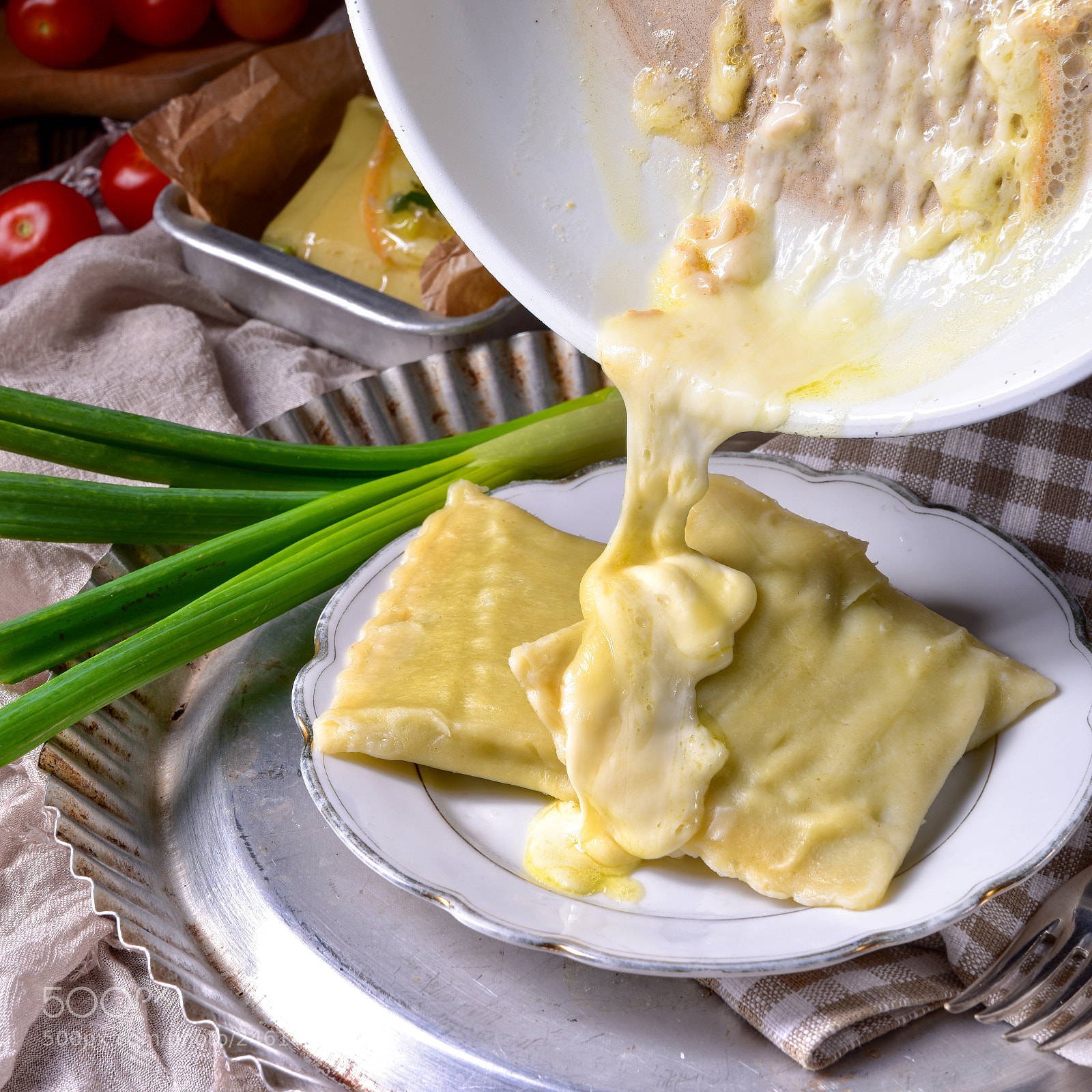 Nikon D810 sample photo. Swabian ravioli gratinated with photography