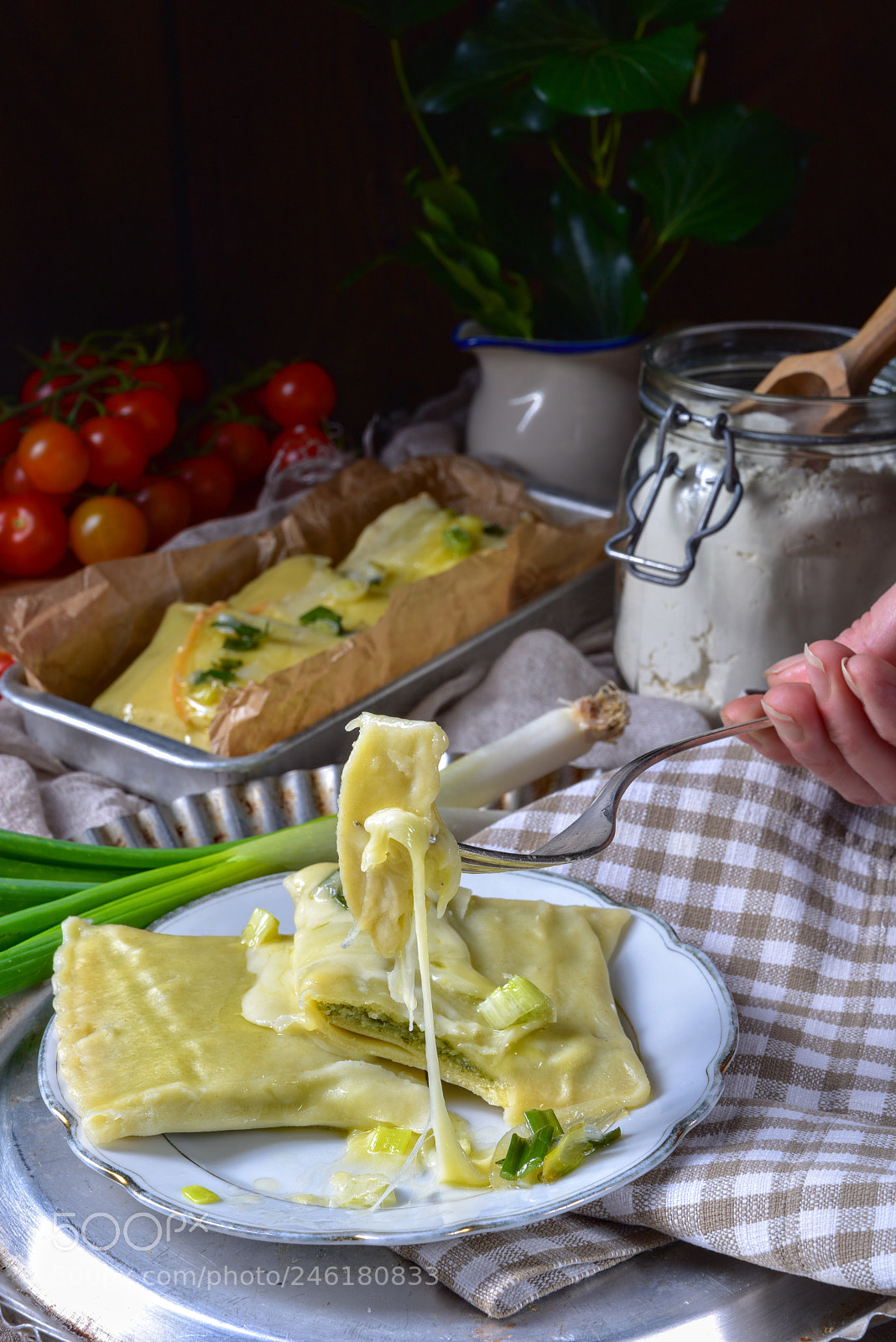 Nikon D810 sample photo. Swabian ravioli gratinated with photography