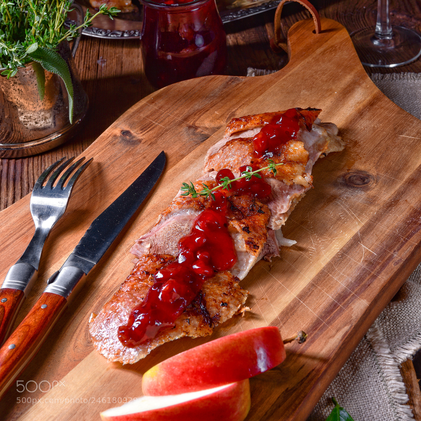 Nikon D810 sample photo. Fried duck breast with photography