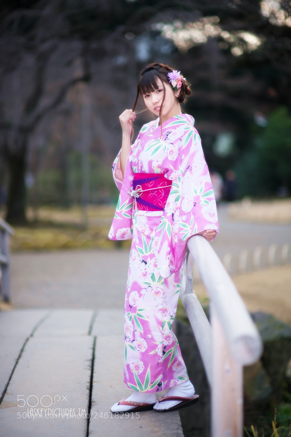 Nikon D850 sample photo. Kimono portrait photography