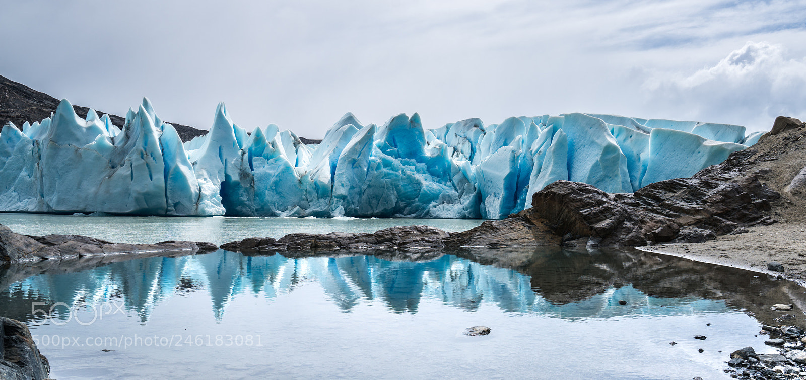 Sony a7R II sample photo. Glacial blue photography