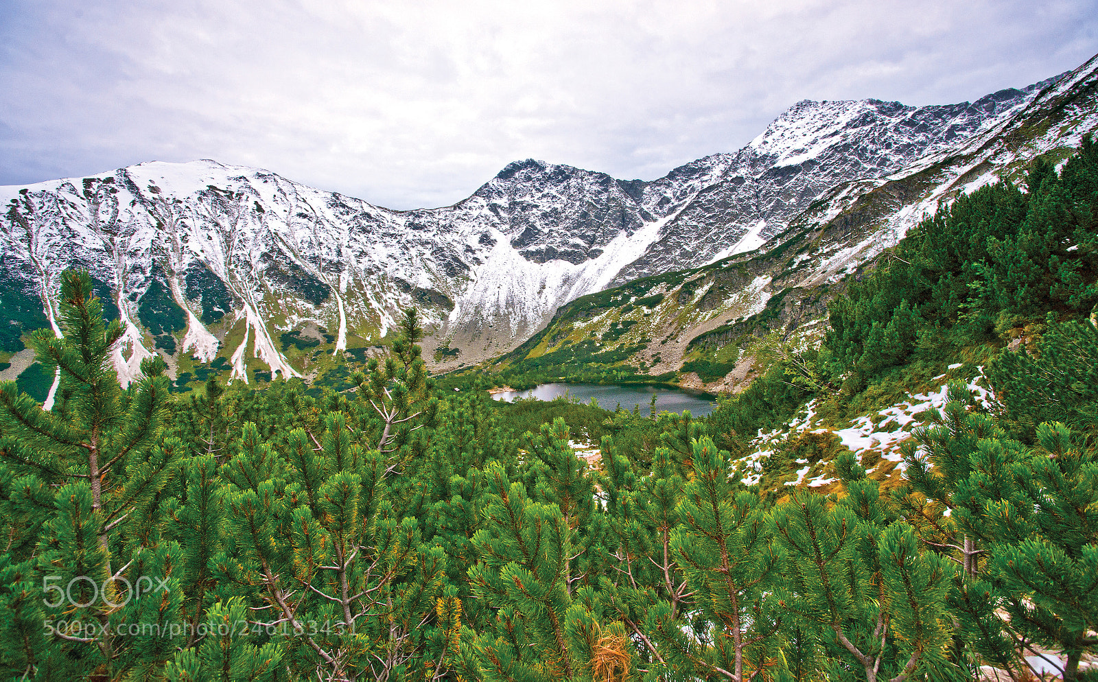Sony Alpha DSLR-A900 sample photo. Roháčske pleso tarn photography