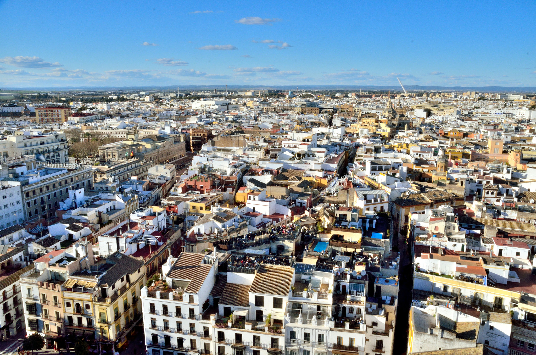 Nikon D7000 + Sigma 18-125mm F3.8-5.6 DC HSM sample photo. View from la giralda photography