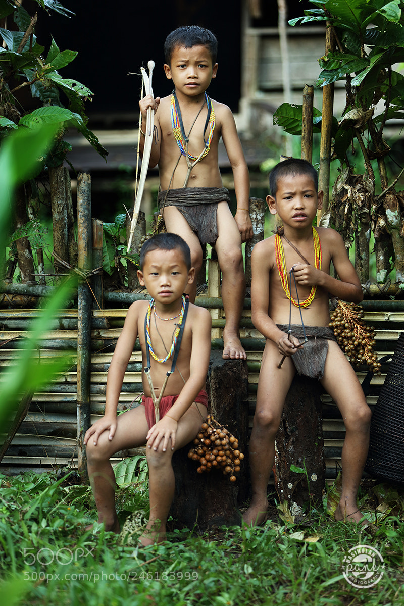 Canon EOS 5DS R sample photo. Kids of siberut tribe photography