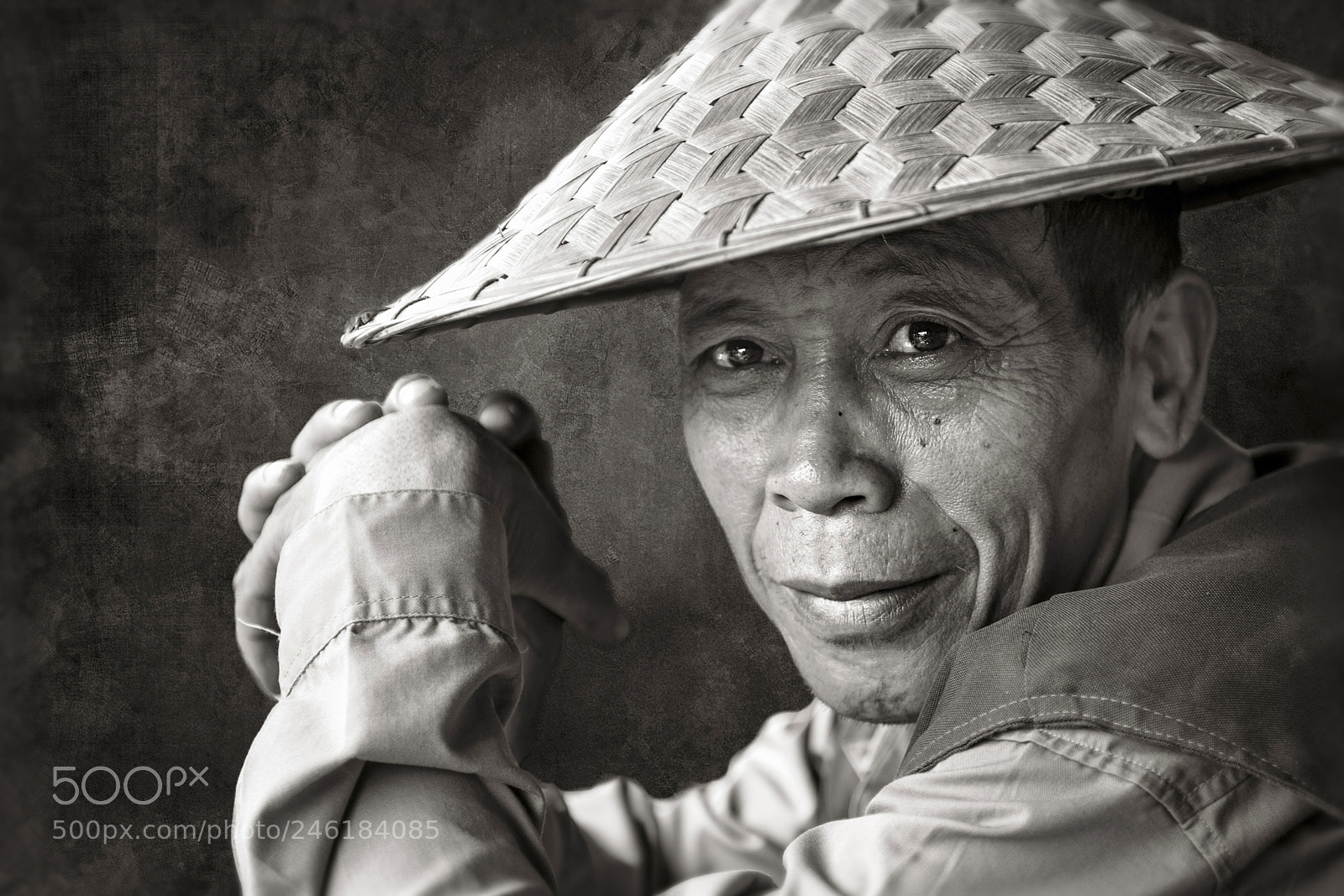 Nikon D800 sample photo. Market portrait / laos photography