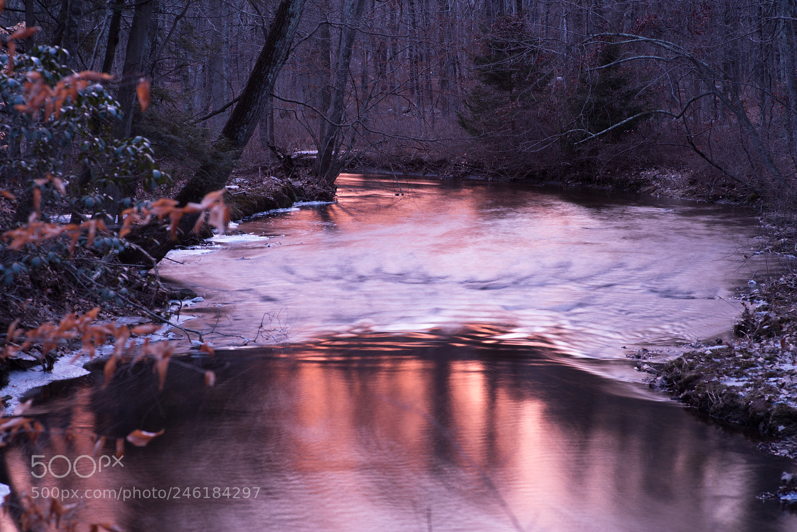 Pentax K-1 sample photo. Aspetuck river painted by photography