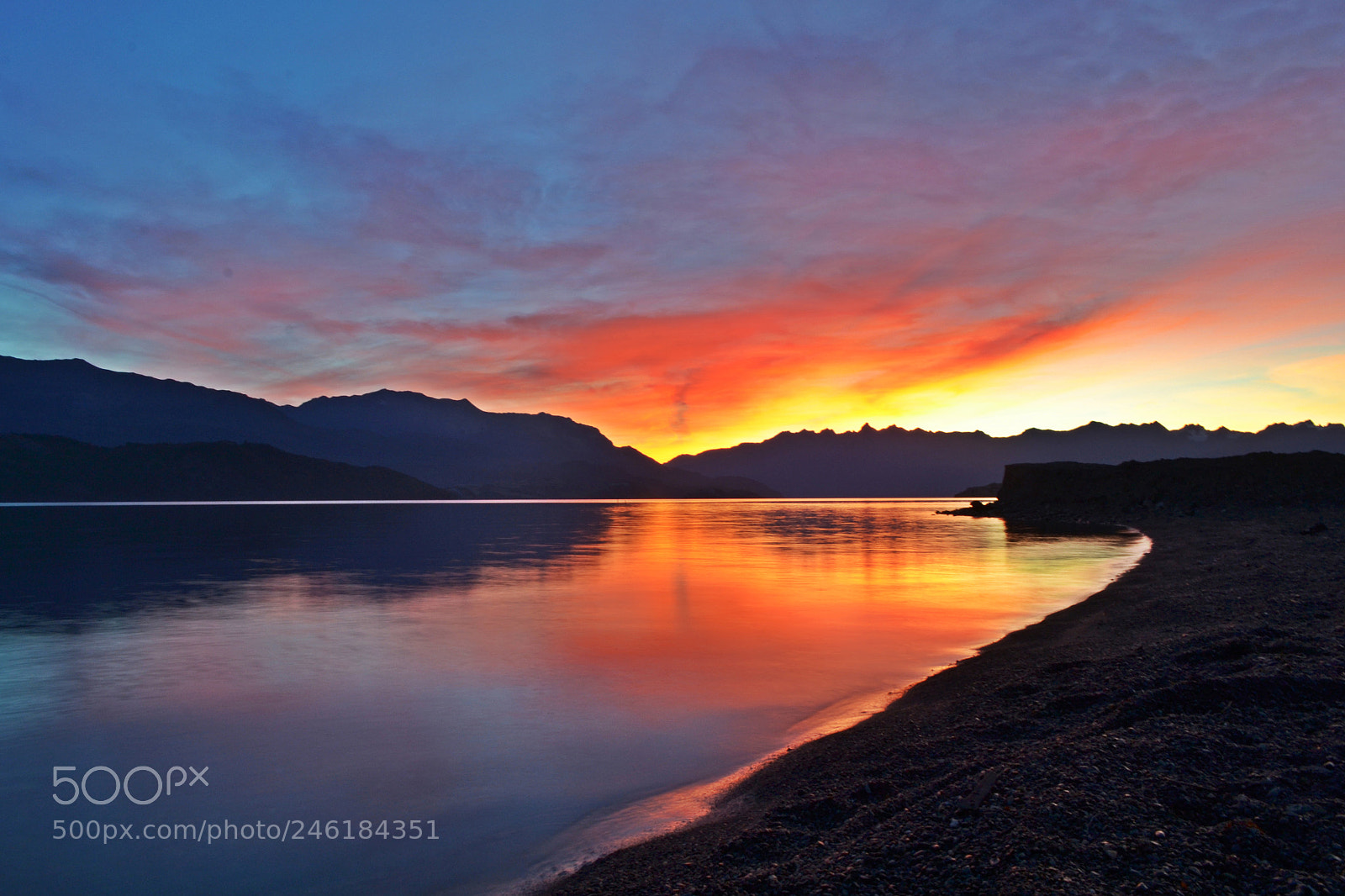 Nikon D3100 sample photo. Amanecer en lago general photography